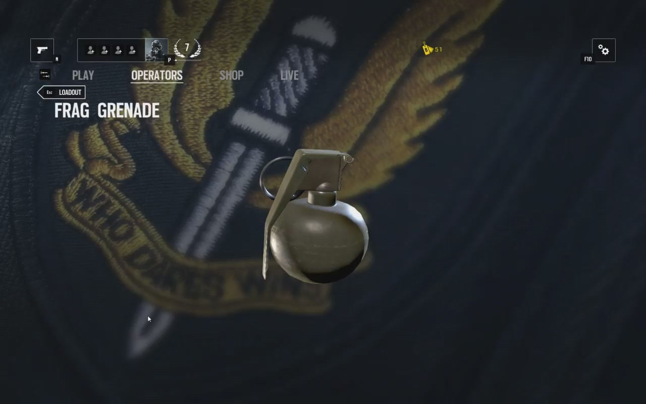 Frag Grenade Rainbow Six Siege Rainbow Six Bootcamp