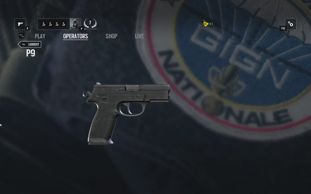 Firearm - P9 (HK P9)