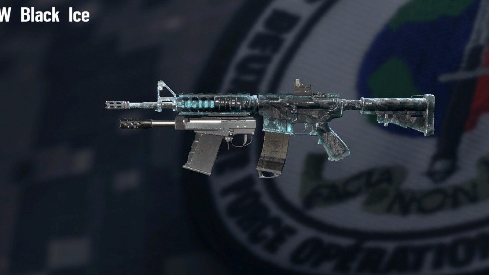 Black Ice Weapon Skin Rainbow Six Siege Rainbow Six Bootcamp